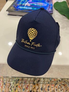 Balloon Fiesta Black & Gold Cap